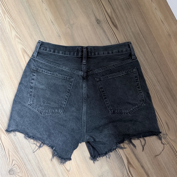 Agolde Riley Shorts in Vortex - Picture 2 of 4